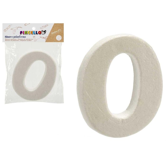 Pincello Poliestireno Número 0 - 2x15x10 cm (48 Unidades) Pincello Poliestireno Número 0 - 2x15x10 cm (48 Unidades)