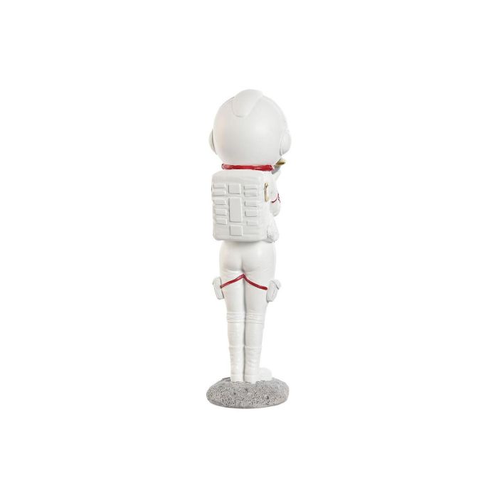 Figura Urban DKD Home Decor Blanco Rojo 7 x 25 x 11 cm (2 Unidades) 1