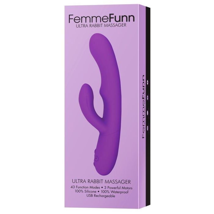 Vibrador Punto G FemmeFunn Rabbit Morado 5 Vibrador Punto G FemmeFunn Rabbit Morado 5