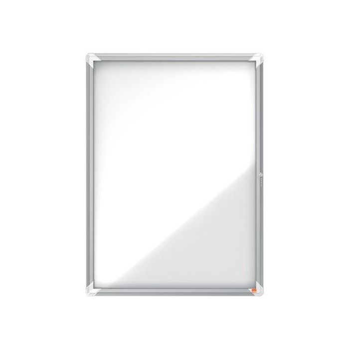 Vitrina Nobo De Interior Blanca Magnetica Para 9 Hojas A4