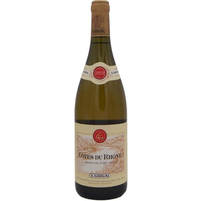 Domaine E. Guigal 2023 Côtes du Rhône - Vino blanco del Valle del Ródano