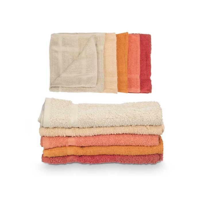 Paño De Cocina Algodon 400 Gr 50X50 Surt 5 Teja Kinvara (40 Unidades) 1 Paño De Cocina Algodon 400 Gr 50X50 Surt 5 Teja Kinvara (40 Unidades) 1