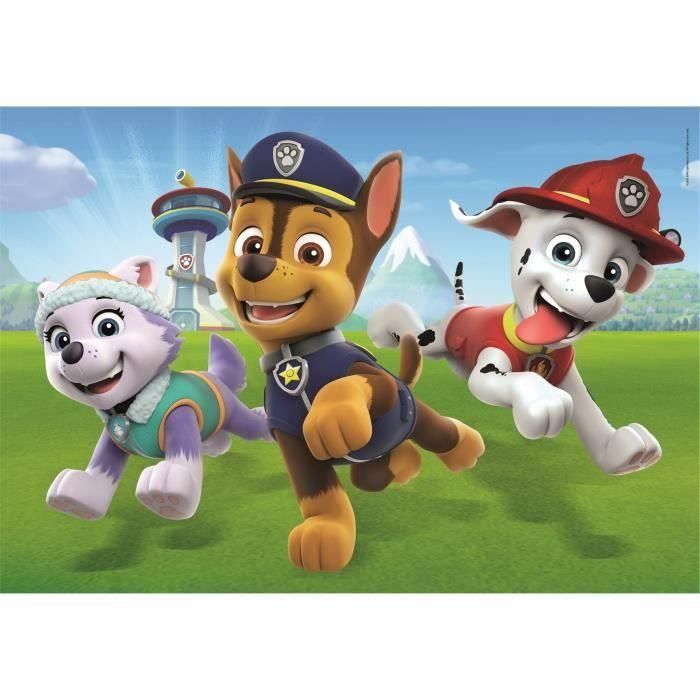 CLEMENTONI - 2x20 piezas - Patrulla Canina 2