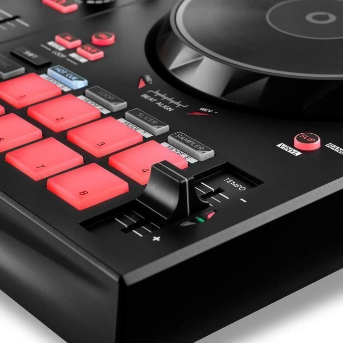 Hercules DJControl Inpulse 300 MK2 Consola DJ con Serato DJ Lite, DJUCED, 16 Pads, 8 Modos - Negro (4780944) 2 Hercules DJControl Inpulse 300 MK2 Consola DJ con Serato DJ Lite, DJUCED, 16 Pads, 8 Modos - Negro (4780944) 2