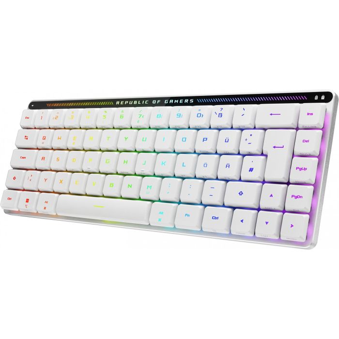 ASUS ROG Falchion RX LP Swiss Teclado Gaming Inalámbrico y Alámbrico Óptico 65% Retroiluminación RGB Blanco 1 ASUS ROG Falchion RX LP Swiss Teclado Gaming Inalámbrico y Alámbrico Óptico 65% Retroiluminación RGB Blanco 1