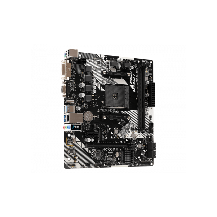 Asrock B450M-HDV R4.0 Zócalo AM4 Micro ATX AMD B450 3 Asrock B450M-HDV R4.0 Zócalo AM4 Micro ATX AMD B450 3