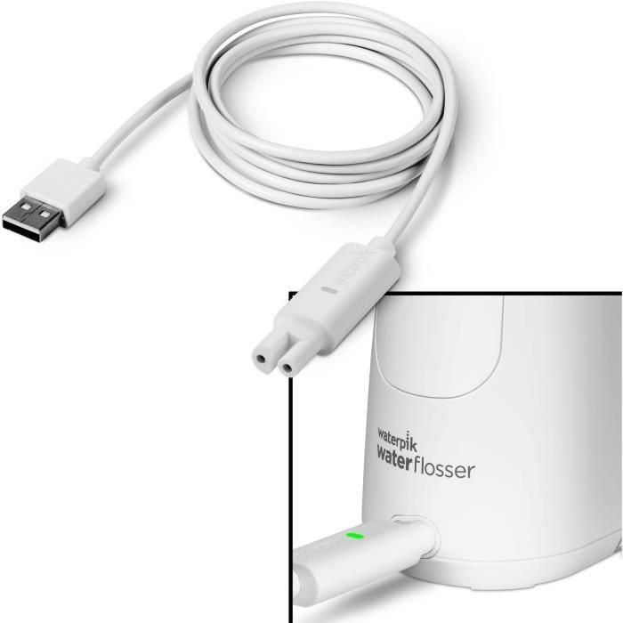 Waterpik WAT0073950322430 WF-13 Perla Jet Dental Inalámbrico Recargable Blanco con 2 Niveles de Presión y 4 Puntas 5 Waterpik WAT0073950322430 WF-13 Perla Jet Dental Inalámbrico Recargable Blanco con 2 Niveles de Presión y 4 Puntas 5