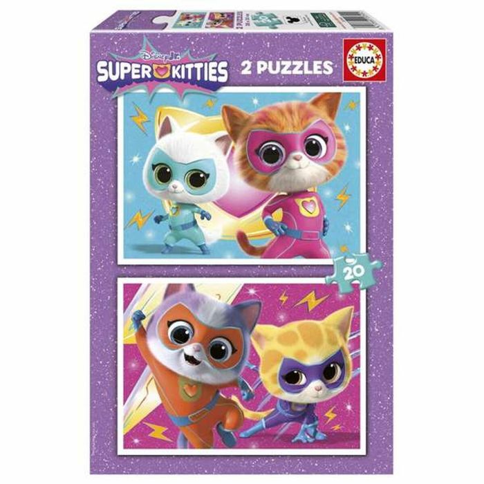 Puzzle 2x20 superkitties 3 Puzzle 2x20 superkitties 3