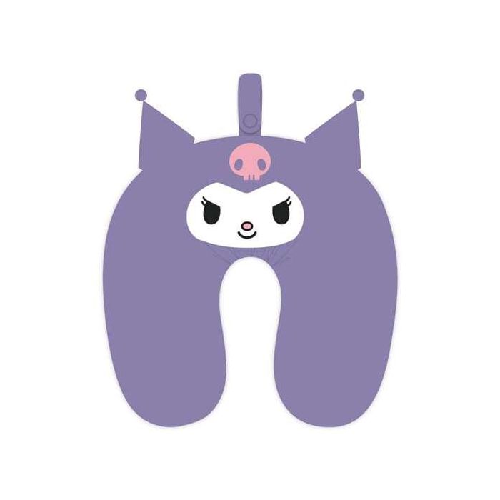 Cerdá Cojín de Viaje Hello Kitty Kuromi con Aplicaciones Púrpura
