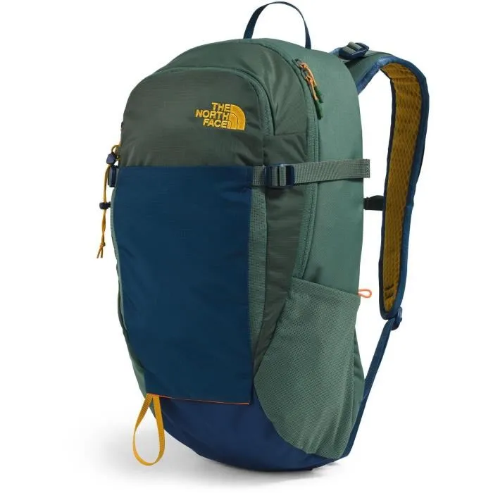 The North Face Mochila BASIN 24 L, Verde / Azul Marino, THE0197642983652