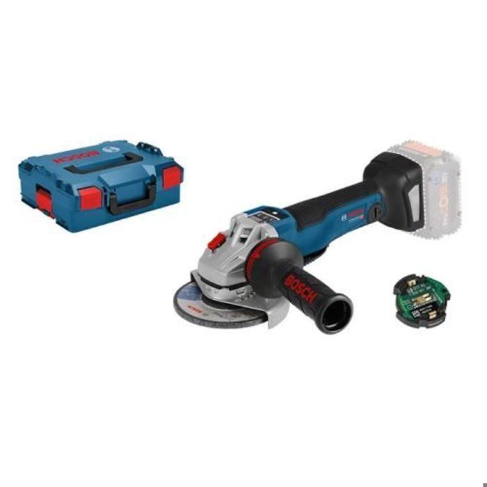 Bosch Professional GWS 18V-10 PSC Amoladora Angular 18V sin Escobillas 125 mm, 1000W Equivalente, sin Batería ni Cargador, con L-BOXX 0 Bosch Professional GWS 18V-10 PSC Amoladora Angular 18V sin Escobillas 125 mm, 1000W Equivalente, sin Batería ni Cargador, con L-BOXX 0