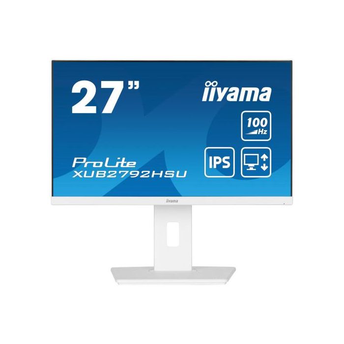 iiyama ProLite XUB2792HSU-W6 LED display 68,6 cm (27") 1920 x 1080 Pixeles Full HD Blanco