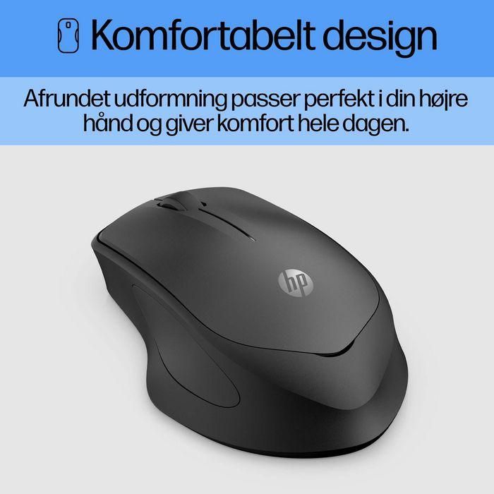 HP 280 Ratón Inalámbrico Silencioso Ergonómico, Batería 18 Meses, Tecnología Óptica Azul Multisuperficie 13 HP 280 Ratón Inalámbrico Silencioso Ergonómico, Batería 18 Meses, Tecnología Óptica Azul Multisuperficie 13