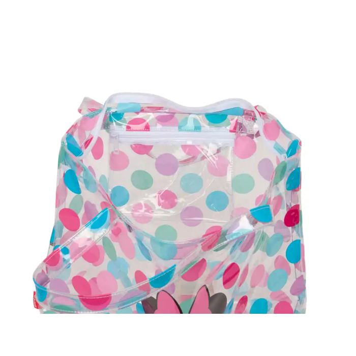 Bolsa de Compras Minnie Mouse Beach Multicolor Transparente 54 x 35 x 17 cm 2