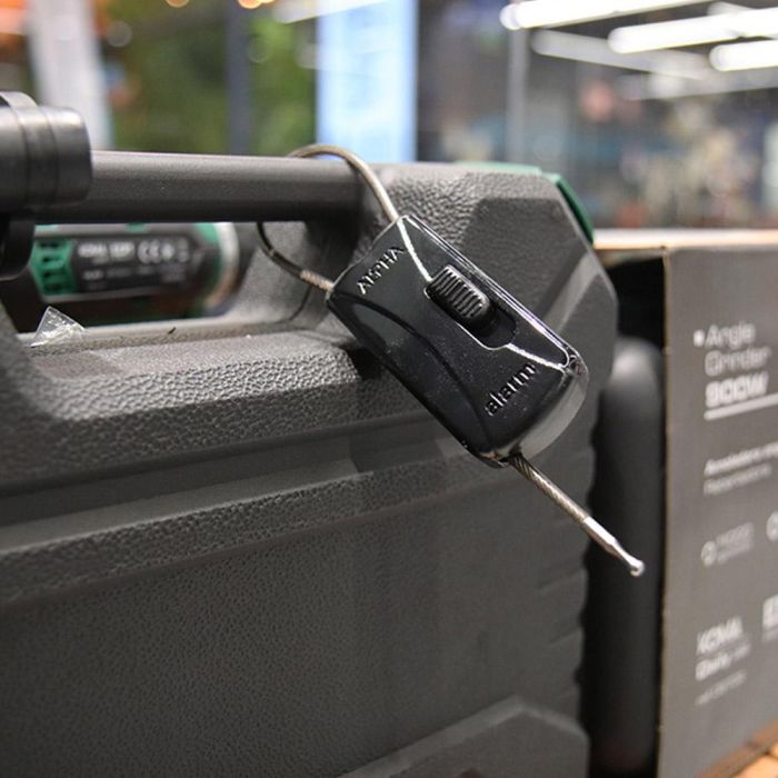 Alpha 9298600 Caja 25 Bridas Ajustables Anti Robo para Envases con Asa 1 Alpha 9298600 Caja 25 Bridas Ajustables Anti Robo para Envases con Asa 1