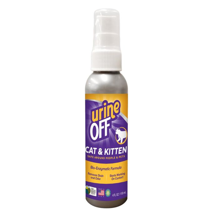 Urine Off Spray Elimina Manchas Olor Orina Gatos y Gatitos Biotecnología Ecológico Bloquea Feromonas Rec. Veterinario 118 mL 1 Urine Off Spray Elimina Manchas Olor Orina Gatos y Gatitos Biotecnología Ecológico Bloquea Feromonas Rec. Veterinario 118 mL 1