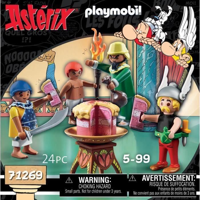 PlayMobil - 71269 - Asterix: Amonbofis y el pastel envenenado 3