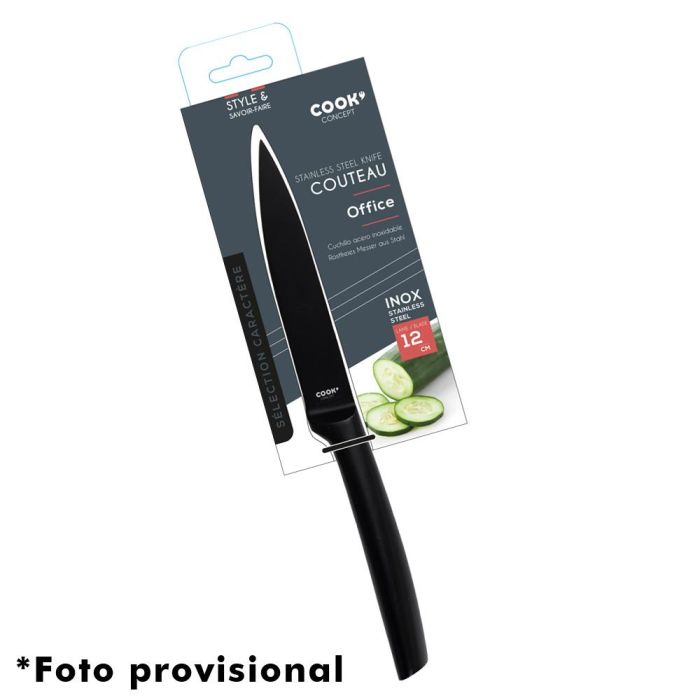 Cuchillo Negro Hoja Cook Concept 12 cm