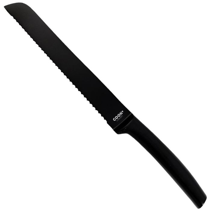 Cuchillo Pan Negro Hoja Cook Concept cm 20  2