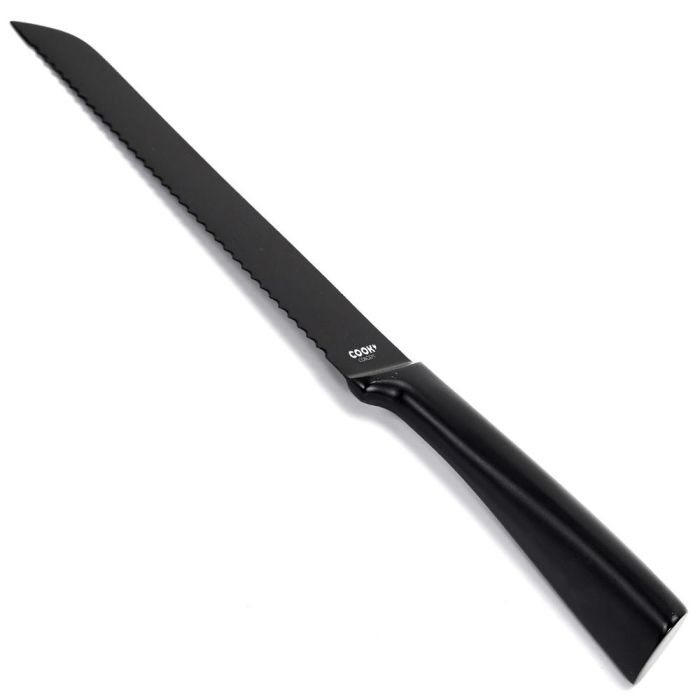 Cuchillo Pan Negro Hoja Cook Concept cm 20  3