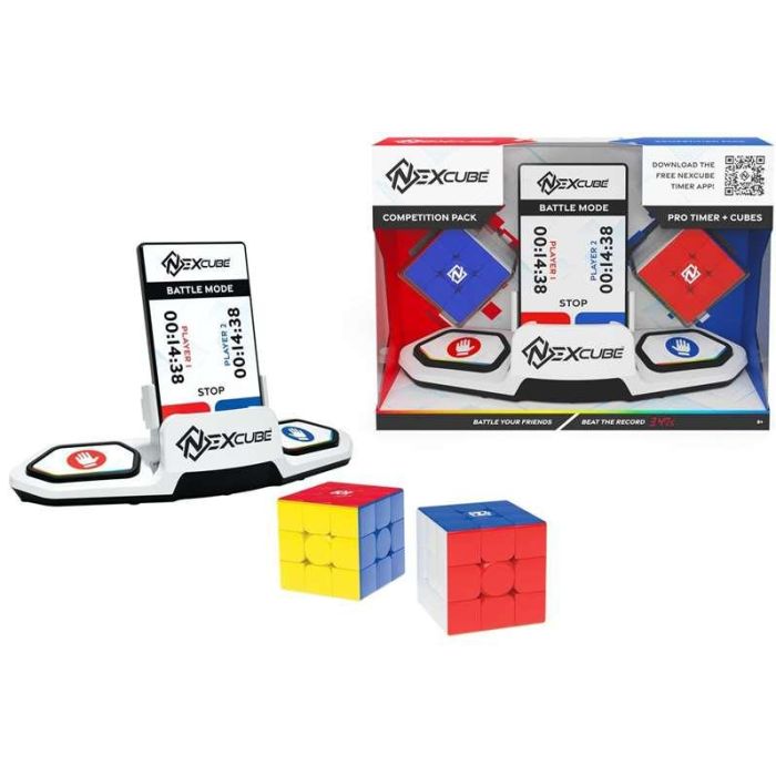 Nexcube cubo 3x3 pack con cronometro, en que tiempo resolverás el cubo? 2 Nexcube cubo 3x3 pack con cronometro, en que tiempo resolverás el cubo? 2