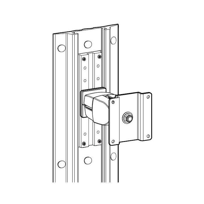 Ergotron 97-091Track Mount Bracket Kit, 229 1 Ergotron 97-091Track Mount Bracket Kit, 229 1
