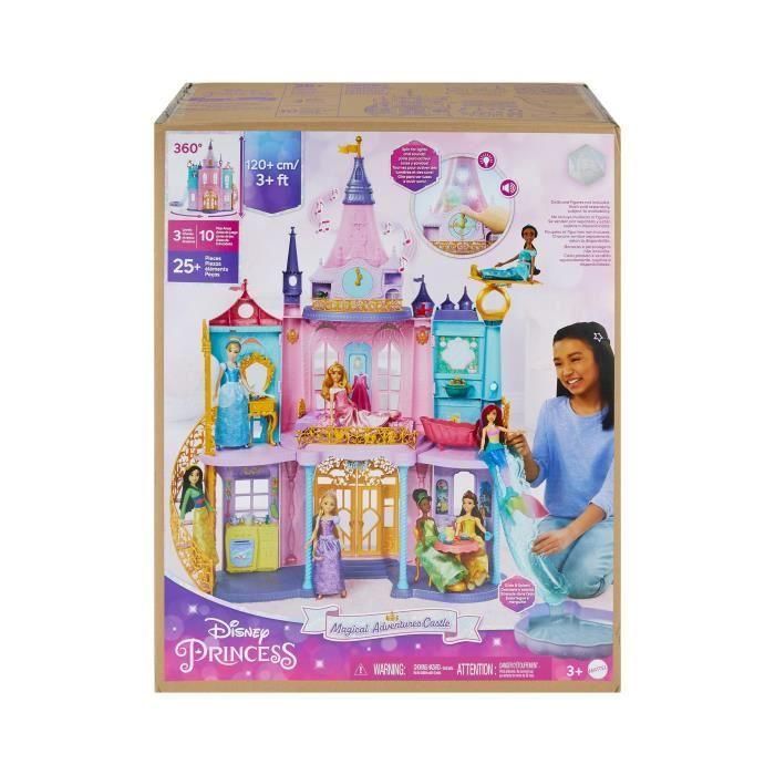 Gran Castillo de Las Princesas - Mattel - Hlw29 - Muñeca de Moda Disney 1