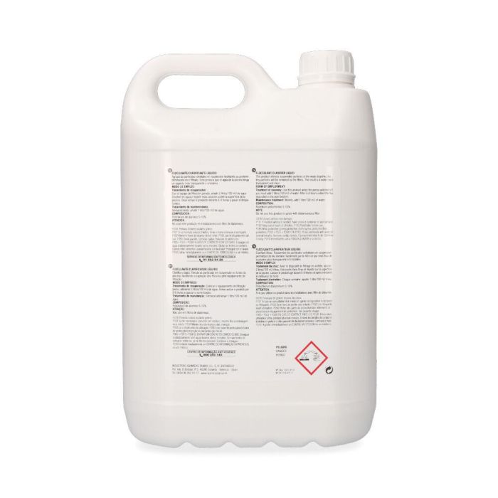 Floculante clarificador liquido 5 l. fusion 1