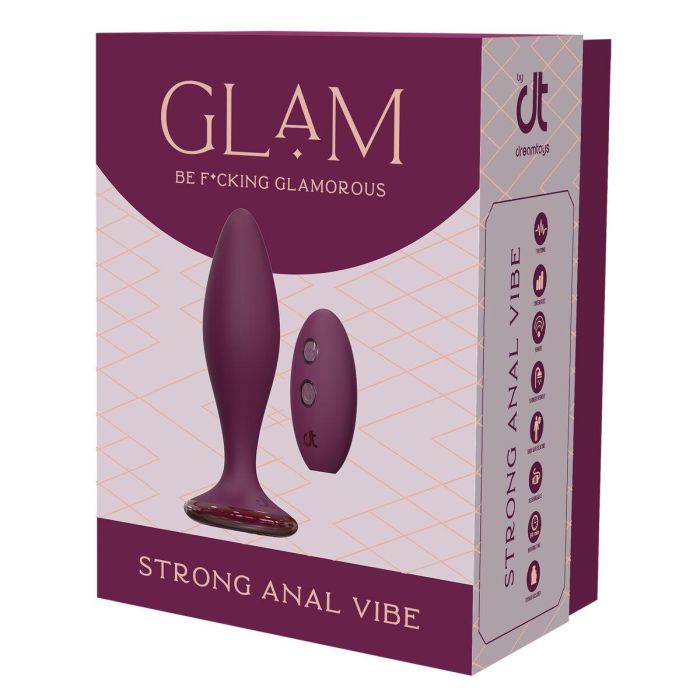 Plug Anal Dream Toys Glam Rojo 1 Plug Anal Dream Toys Glam Rojo 1