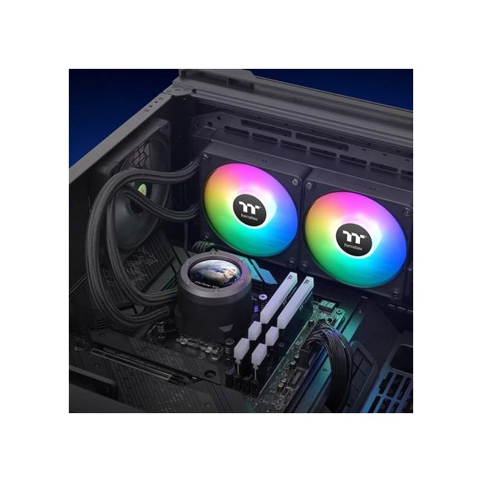 Thermaltake CL-W416-PL14SW-A Refrigeración Líquida All-in-One TH360 V2 Ultra EX ARGB Sync para CPU, 3 Ventiladores de 14cm 5