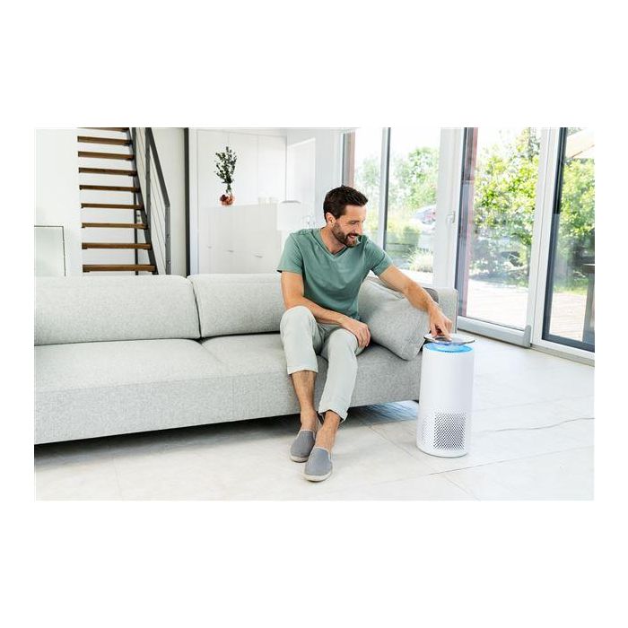 Beurer LR-400 Purificador de Aire con Bluetooth y Wifi para Habitaciones hasta 68m2, Filtro HEPA 99.95%, Sensor PM 2.5, Elimina Polvo, Olores, Pelo Animal, Polen y Bacterias 6 Beurer LR-400 Purificador de Aire con Bluetooth y Wifi para Habitaciones hasta 68m2, Filtro HEPA 99.95%, Sensor PM 2.5, Elimina Polvo, Olores, Pelo Animal, Polen y Bacterias 6