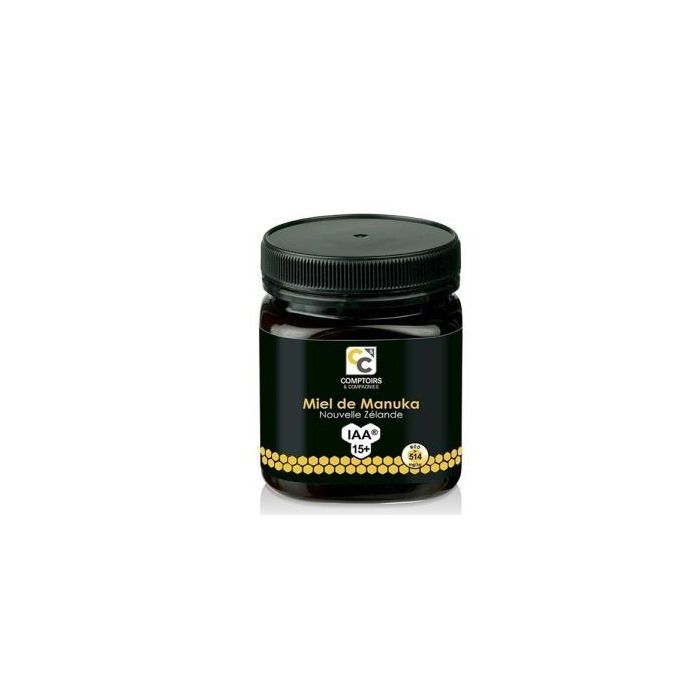 COMPTOIRS & COMPAGNIES Miel de Manuka IAA15+ orgánica de Nueva Zelanda 250g