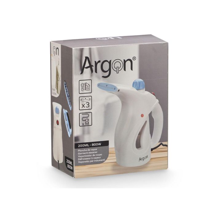 Plancha de Vapor Argon 160 ml Azul y Blanco 29x22x10.5 cm (6 Unidades) 1 Plancha de Vapor Argon 160 ml Azul y Blanco 29x22x10.5 cm (6 Unidades) 1