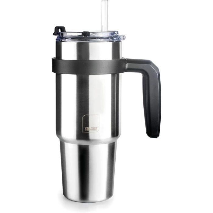 Vaso con asa Ibili 669006 Gris Acero Inoxidable 580 ml