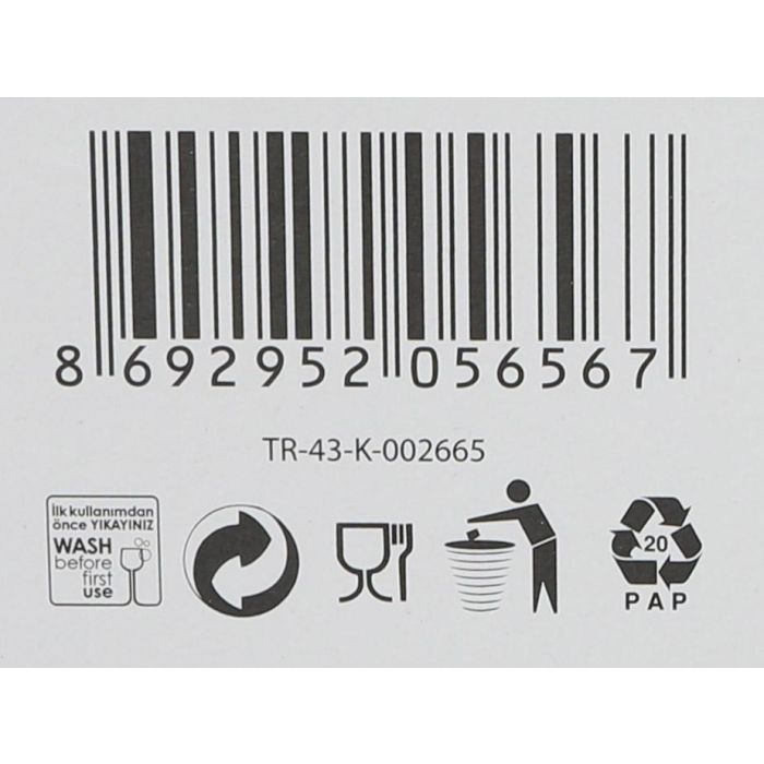 Lav Set 6 Copas Gran Vino Empire 590cc 23.5 cm (4 Cajas)