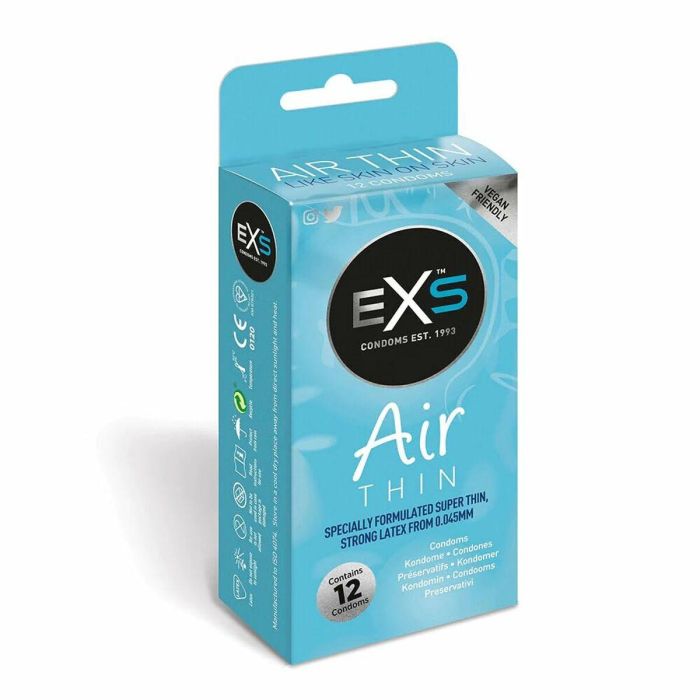 Preservativos EXS Air Thin 12 Unidades 0 Preservativos EXS Air Thin 12 Unidades 0