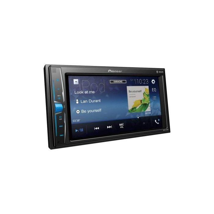 PANTALLA TÁCTIL CON RADIO PIONEER MVH-A210BT - 6.2"/15.7 - CLEAR TYPE - USB - ENTRADA AUX - SALIDA DE VÍDEO - SOPORTA CONTROL DIRECTO IPOD/IPHONE 2