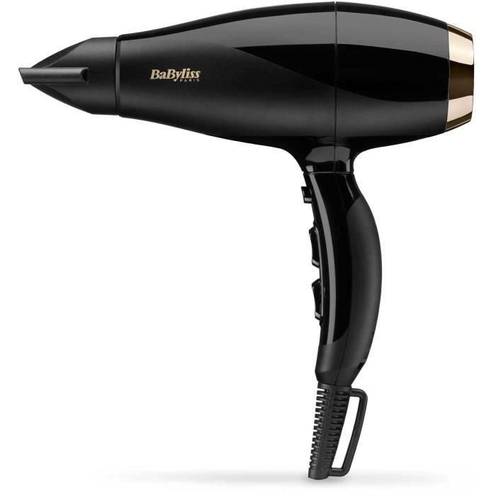 BABYLISS 6714E - Secador de pelo Super Pro 2300W - 3 temperaturas / 2 velocidades - Velocidad del aire 120 km / h - Botón de aire frío BABYLISS 6714E - Secador de pelo Super Pro 2300W - 3 temperaturas / 2 velocidades - Velocidad del aire 120 km / h - Botón de aire frío