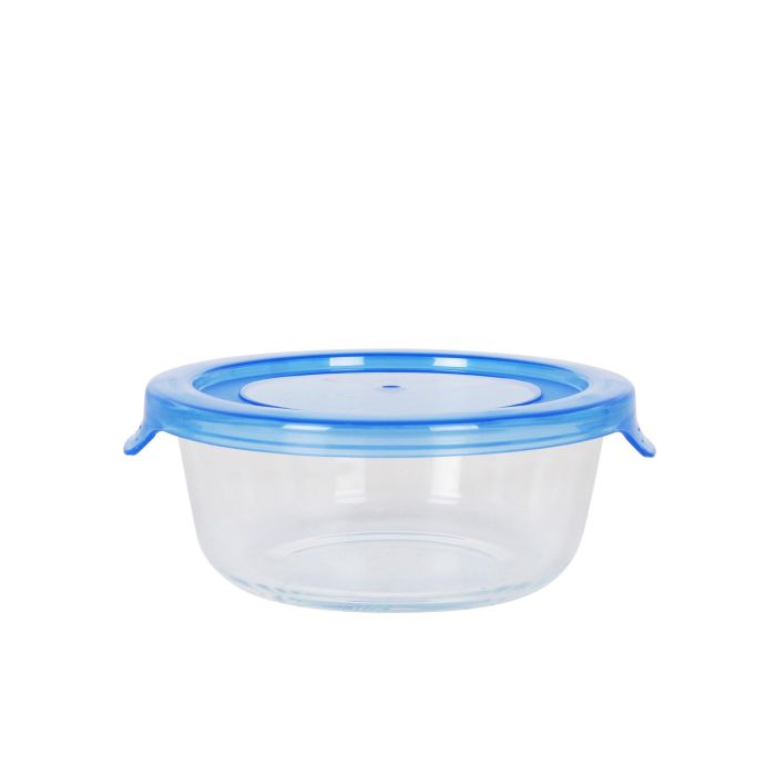 Fiambrera Redonda con Tapa Azul 13.5 cm - Quttin (12 Unidades) 5
