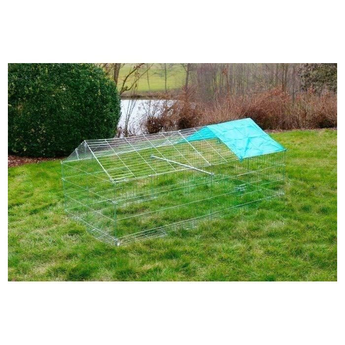 Kerbl KER4018653943786 Recinto exterior para roedores Antiescape 180 x 90 x 75 cm