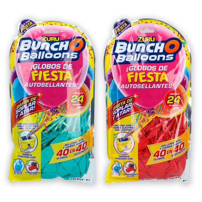 Globos Zuru Bunch-o-Balloons 24 Piezas 20 Unidades 5 Globos Zuru Bunch-o-Balloons 24 Piezas 20 Unidades 5