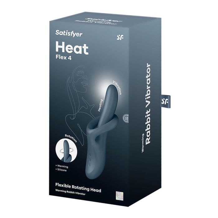 Vibrador Punto G Satisfyer Gris 1 Vibrador Punto G Satisfyer Gris 1