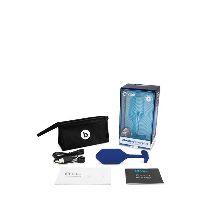 Plug Anal B-Vibe Vibrating Azul 4