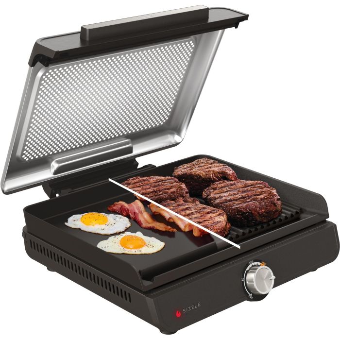 Ninja GR101EU Parrilla y Plancha de Interior Sizzle, Antiadherente, Gran Capacidad, Sin Humo, Temperatura Controlada hasta 260°C 8 Ninja GR101EU Parrilla y Plancha de Interior Sizzle, Antiadherente, Gran Capacidad, Sin Humo, Temperatura Controlada hasta 260°C 8