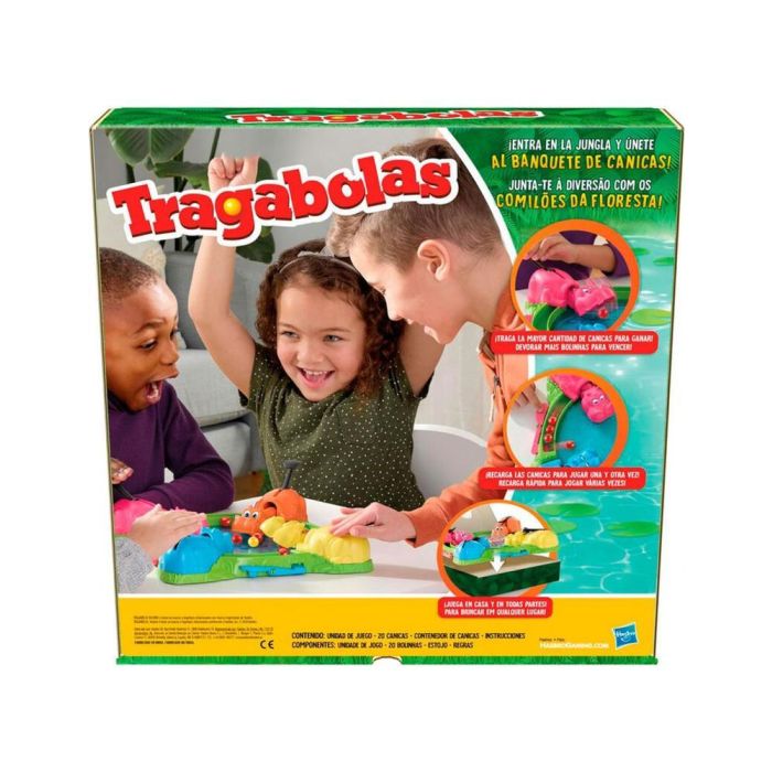 Hasbro Gaming Juego Tragabolas Comilón F8815 Juego de Mesa Infantil para +4 años 1 Hasbro Gaming Juego Tragabolas Comilón F8815 Juego de Mesa Infantil para +4 años 1