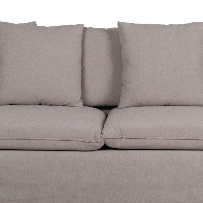 Sofá Taupe Tejido Salón 197 X 91 X 78 cm