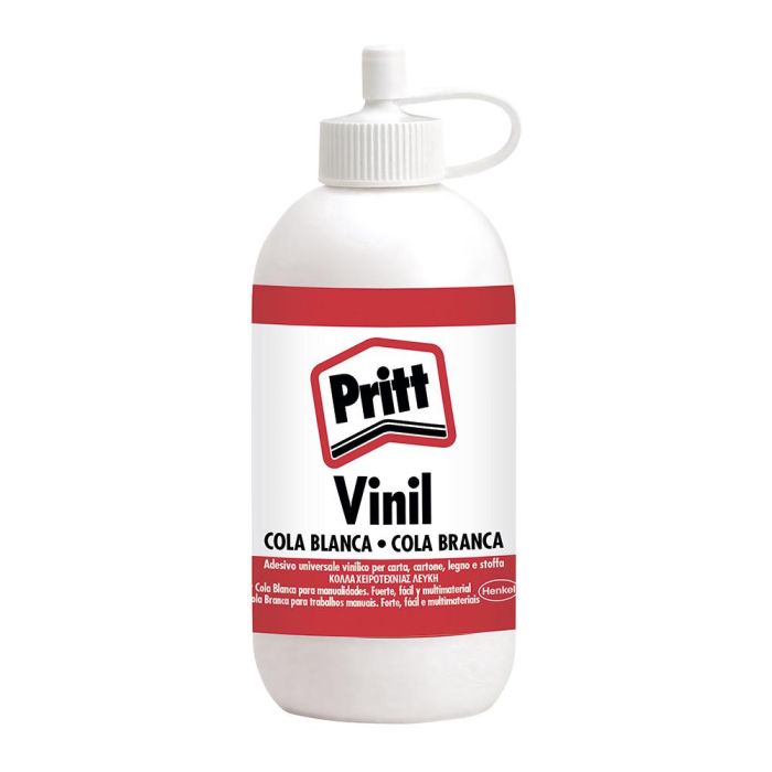 Pritt Cola Blanca Vinílica Adhesivo Multiusos 100ml para Papel, Madera, Cartón, Tela, Uso Escolar y Hogar con Dosificador Boquilla 0 Pritt Cola Blanca Vinílica Adhesivo Multiusos 100ml para Papel, Madera, Cartón, Tela, Uso Escolar y Hogar con Dosificador Boquilla 0