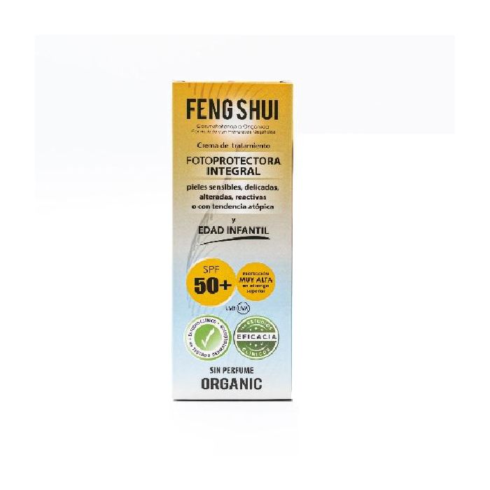 Crema Fotoprotectora SPF50+ 200ml para Piel Sensible y Atópica. Hidratante y Antienvejecimiento. Uso Facial y Corporal.