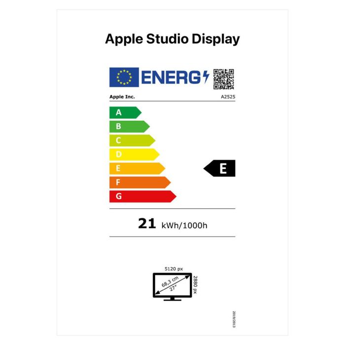 Apple MYJG3YP/A Studio Display 27" Retina 5K Cristal Estándar Soporte Inclinación Ajustable Cámara 12MP Encuadre Centrado A13 Bionic 1 Apple MYJG3YP/A Studio Display 27" Retina 5K Cristal Estándar Soporte Inclinación Ajustable Cámara 12MP Encuadre Centrado A13 Bionic 1
