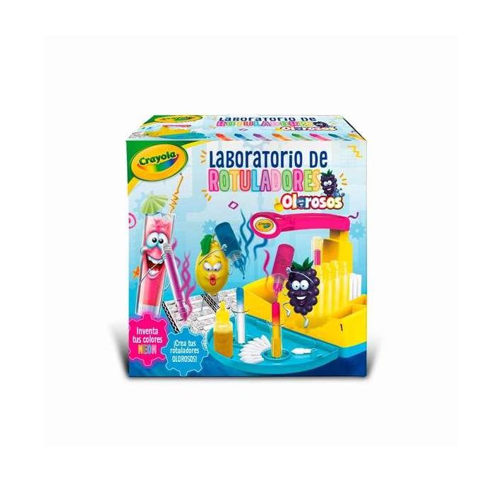 Laboratorio de rotuladores olorosos neón ¡inventa tus colores! 30x14x30 cm